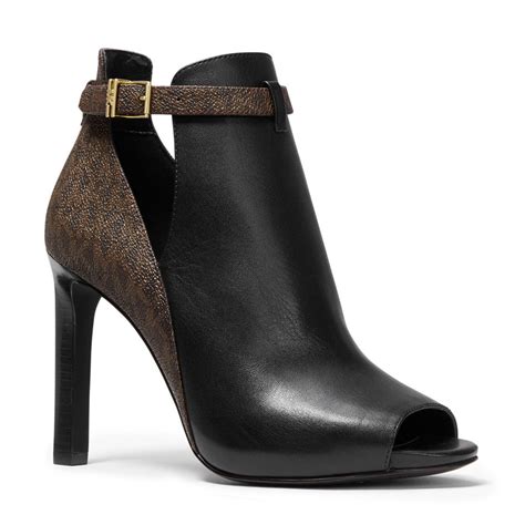 michael kors open toe ankle boots|Michael Kors ankle boots sale.